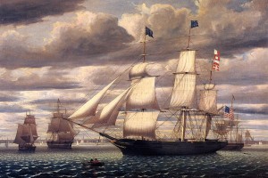 Clipper_Ship_Southern_Cross_Leaving_Boston_Harbor_1851